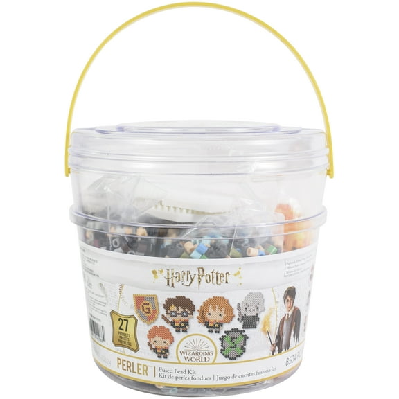 Perler Harry Potter Fused Bead Bucket, Ages 6 and up, 8504 Pieces