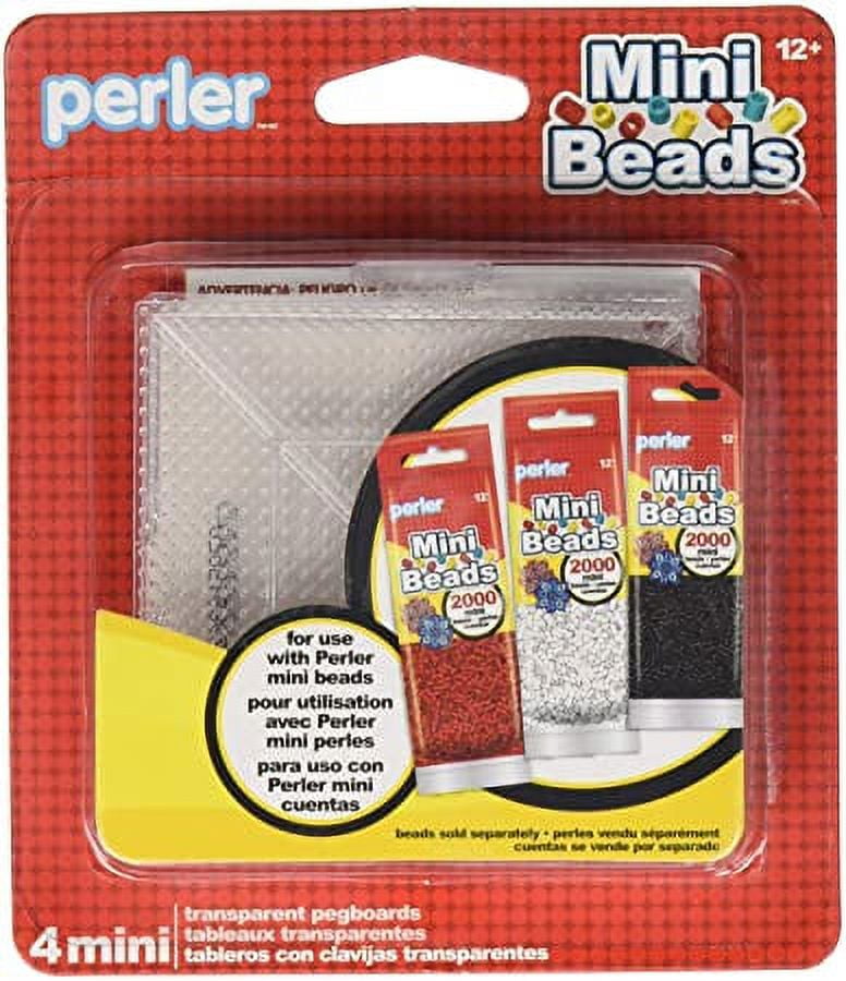 Perler Mini Bead Pegboards 4/Pkg