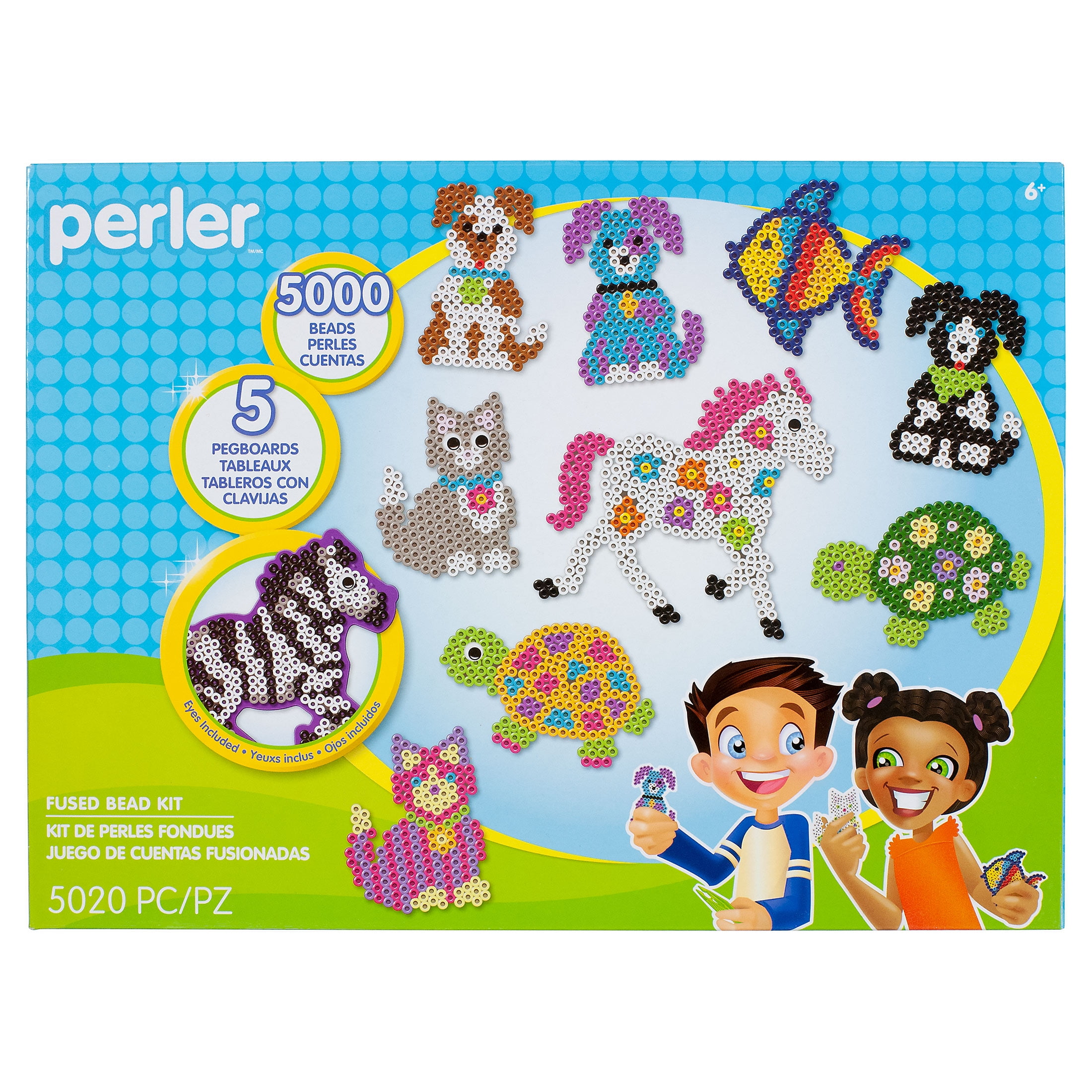 Perler Woodland Creatures Deluxe Box Fused Bead Kit, Kids Ages 6 to Adult,  4004 Pieces Craft kit - Yahoo Shopping