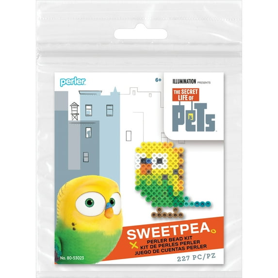 Perler Secret Life Of Pets Fused Bead Kit-Sweetpea