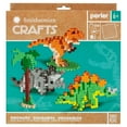thumbnail image 1 of Perler Smithsonian Crafts Dinosaurs Fused Bead Kit, Ages 6 and up, 2003 Pieces Plastic Melty Beads, 1 of 6