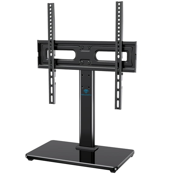 PERLESMITH Universal TV Base for 32"-60" TVs, ±35°Swivel, 88-lb Capacity, Max VESA 400x400mm, Height Adjustable, PSTVS28B
