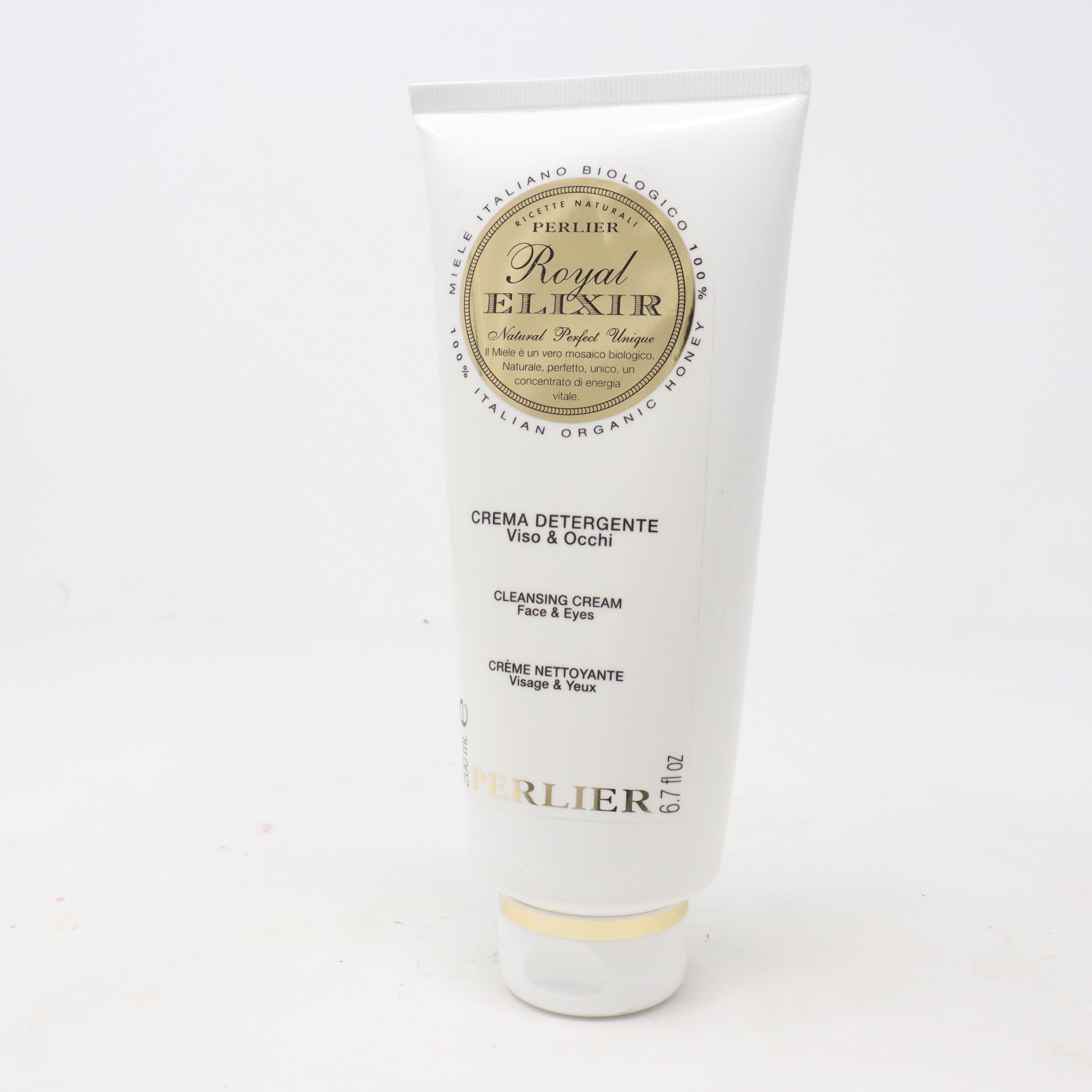 Perlier Royal Elixir Cleansing Cream Face & Eyes  6.7oz/200ml New