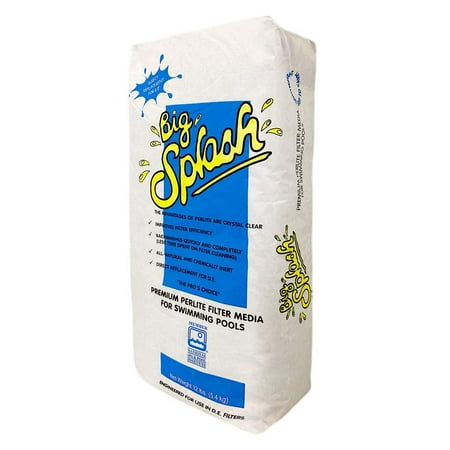 Perlite AquaPerl-12 4212 Filter Powder D.E. Alternative for Swimming Pools, 12-Pou, White Package May Vary