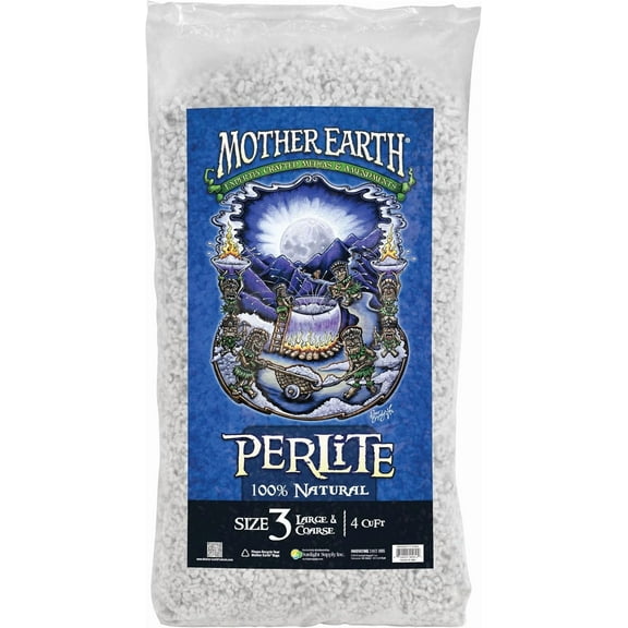 Perlite Natural, Size 3 Large and Coarse, 4 cu. ft.