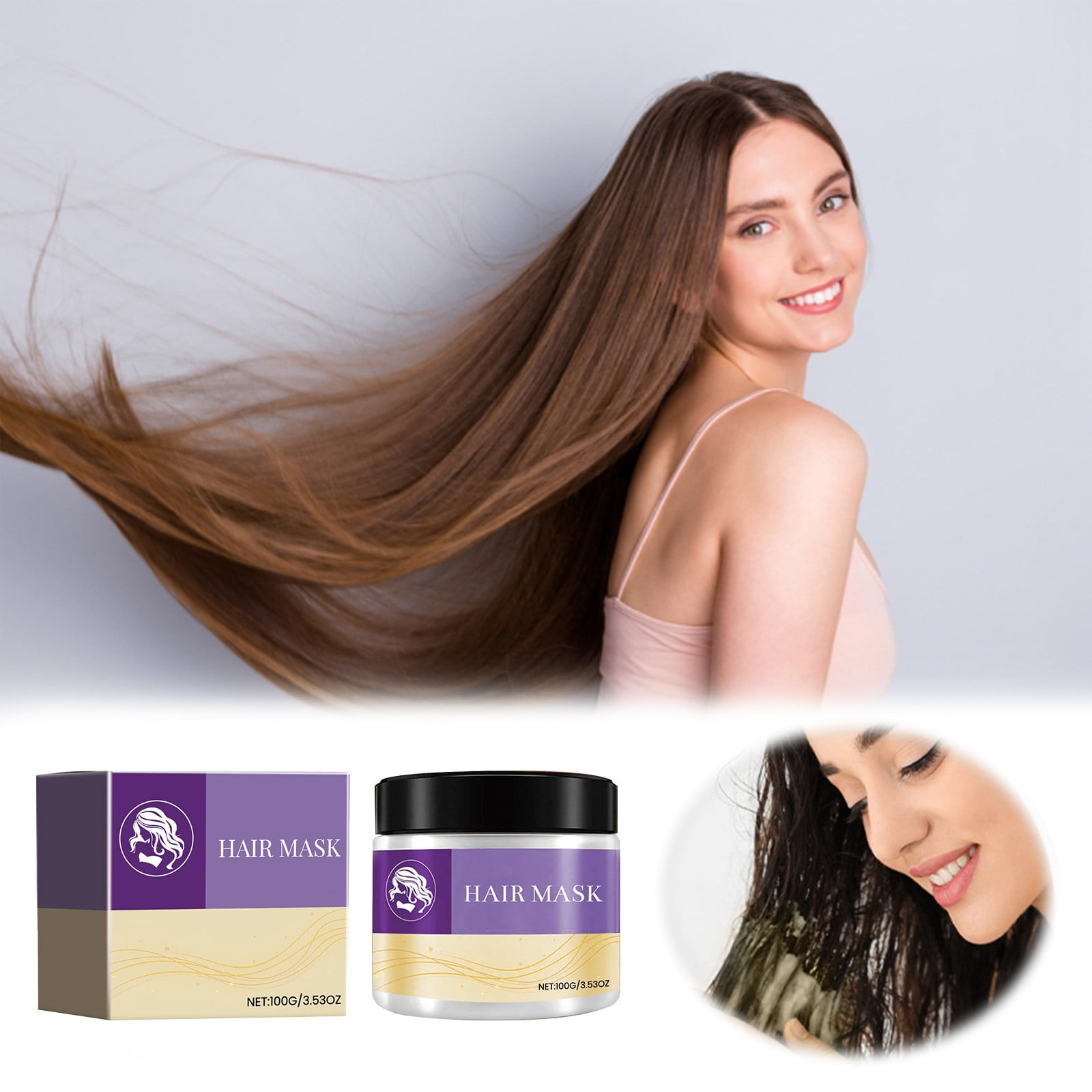 down Perm Curly Hair Products compatible with Macadamia Hair Products