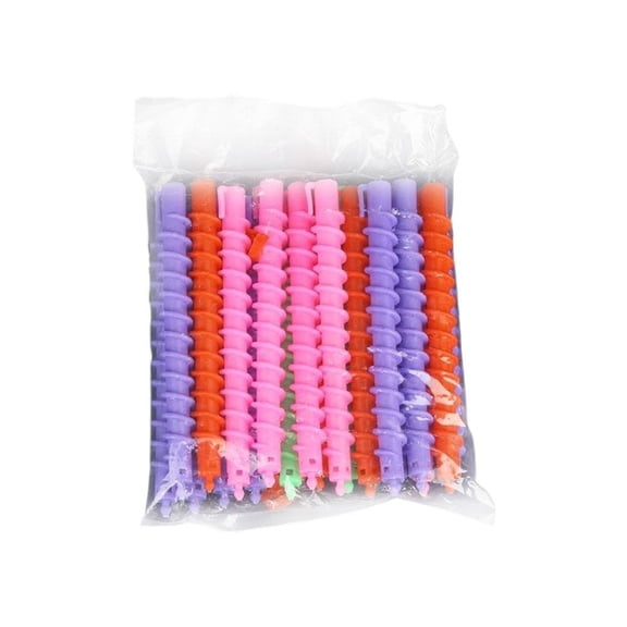 Perm Rods V-Shaped Design for Bangs & Ends, Heat-Free Curlers for Waves, Hair Styling Tool for Long Short Hair