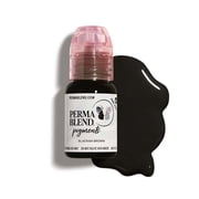 Perma Blend Permanent Makeup for Modifying Colors, Used for All Permanent Makeup Procedures - Blackish Brown 1/2oz