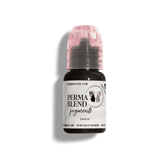 Perma Blend Permanent Makeup for Modifying Colors, Used for All Permanent Makeup Procedures - Dahlia 1/2oz