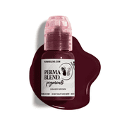 Perma Blend Permanent Makeup for Modifying Colors, Used for All Permanent Makeup Procedures - Ginger Brown 1/2oz