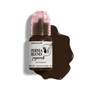 Perma Blend Permanent Makeup for Modifying Colors, Used for All Permanent Makeup Procedures - Go To Brown 1/2oz