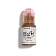 Perma Blend Permanent Makeup for Modifying Colors, Used for All Permanent Makeup Procedures - Toffee Rose 1/2oz