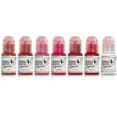 thumbnail image 1 of Perma Blend - Sultry Lip Set - Permanent Makeup to Enhance Lip Color - Lip Tattoo Ink Pigment - Set of 7 Includes Pink & Red Lip Blushes Plus Shading Solution - Vegan (0.5 oz Each), 1 of 6