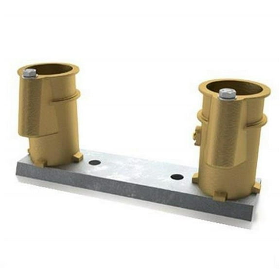 Perma Cast PC-4008-BC 8 in. Channels with Hanover Socket, Bronze