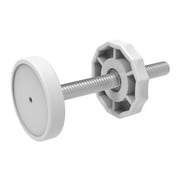 Perma Child Safety White Metal Pressure Mounted Gate Mounting Bolts - 4 pack