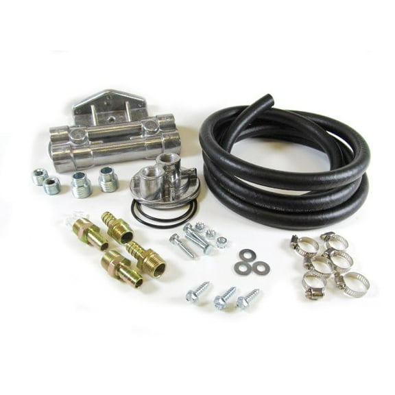 Perma-Cool Dlx Filter Relocation Ki t (Dual) 1in-16