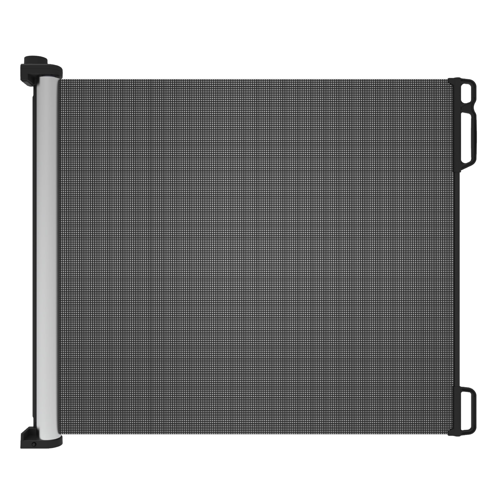 Extra Tall Black Aluminum Retractable Baby Gate