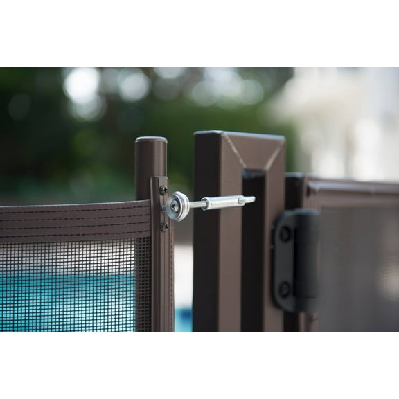 Perma-Lock 2.5 in. - makes a pool fence "permanent" by requiring a tool to unlock