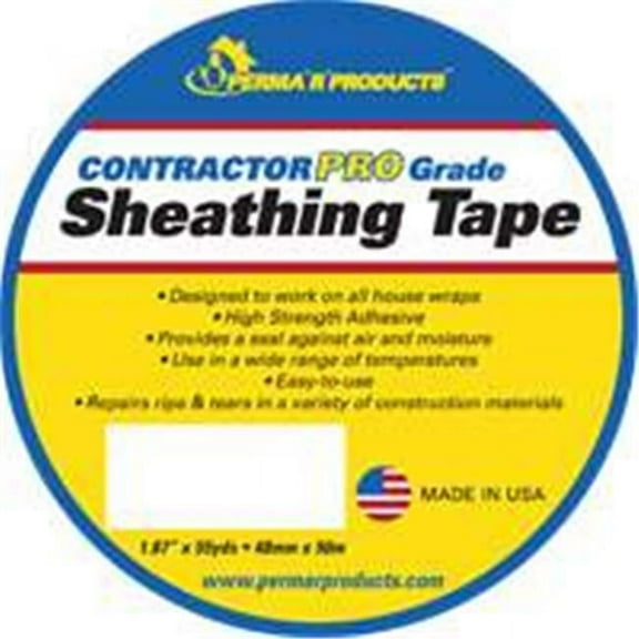 Perma R Products 1.87 in. W X 165 ft. L High Performance Housewrap Seam Tape 3 mm