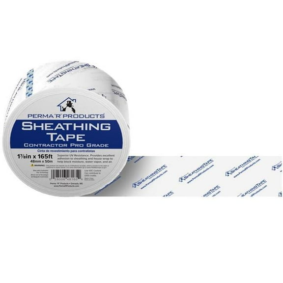 Perma R Products 5005898 1.87 in. x 165 ft. High Performance Housewrap Seam Tape - 3 mm