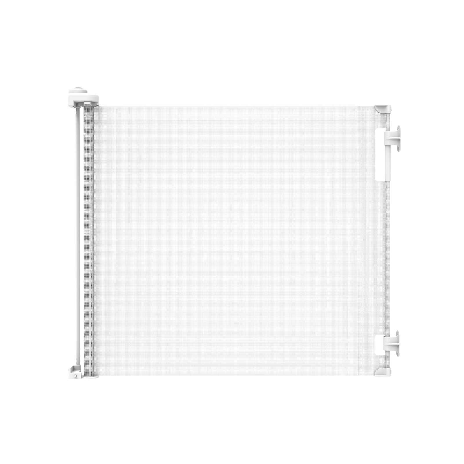 Perma Retractable Baby Gate for 624 Months, 33" Tall x 55" Wide, Stain