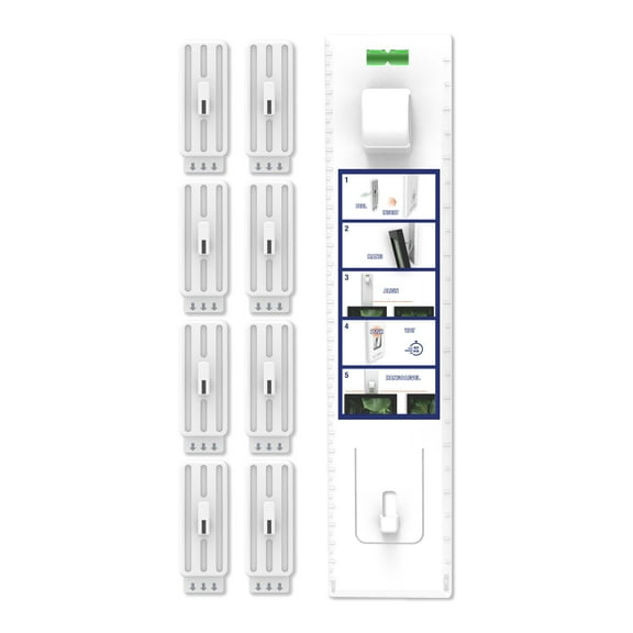 PermaStik Removable Picture Hanging Value Pack, Includes Tool & 8 Hooks