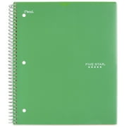 Five Star Customizable Notebook,1 Subject,College Ruled,11"x8 1/2",Asst Colors