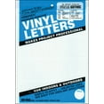 thumbnail image 1 of Permanent Adhesive Vinyl Letters & Numbers 2" 167/Pkg-White, 1 of 2
