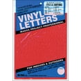 thumbnail image 1 of Duro Permanent Adhesive Vinyl Letters & Numbers .5" 852/Pkg-Red, 1 of 2
