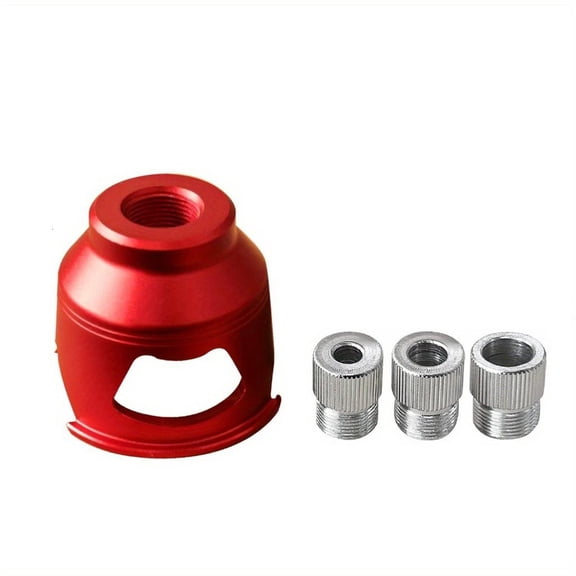 Permanent Aluminum Drill Guide Dance With 2 Accuracy 10mm Bushings For Carpentry