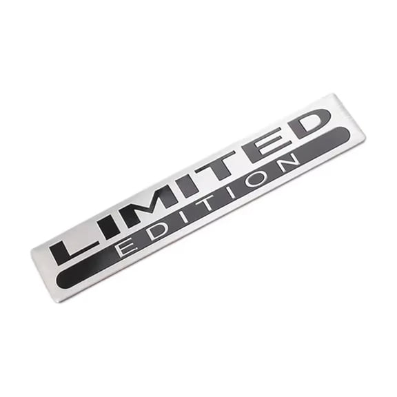Permanent Aluminum Mixture Exclusive Car Symbol Sticker Weather Resistant Shimmering Plan Worldwide