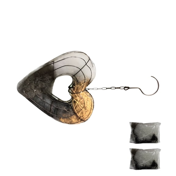 Permanent Avian Nest Builder Set With Replaceable Cotton Filling For Habitat Purpose