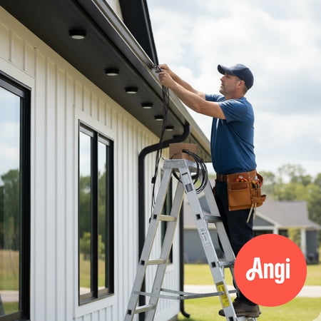 Permanent House Lights Installation (Up to 100 ft)