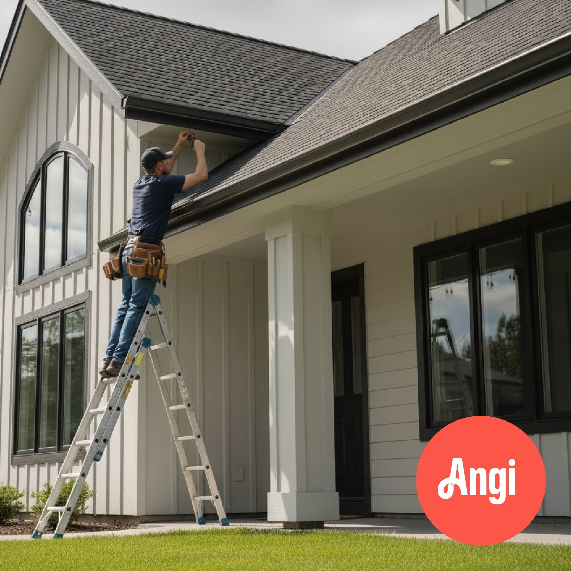 Permanent House Lights Installation (Up to 200 ft)