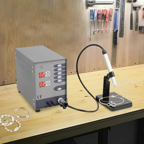 Permanent Jewelry Welder 110V 60HZ Handheld Pulse Arc Welder CNC Spot Welding Machine for DIY Jewelry Repair Dental Hardware