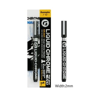 ZOET 3PK Gold Chrome Marker Chrome Pen | Gold Paint for Any Surface | Gold  Chrome Marker Paint Pen for Repairing, Model Painting, Marking or DIY Art
