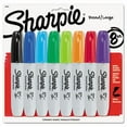 thumbnail image 1 of Permanent Marker  5.3mm Chisel Tip  Assorted  8-Set, 1 of 1