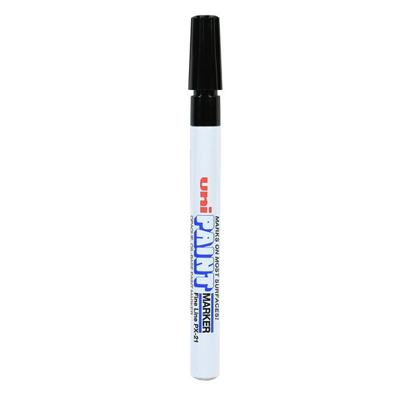 uni-ball 63701 Fine Bullet Tip Permanent Marker - Black