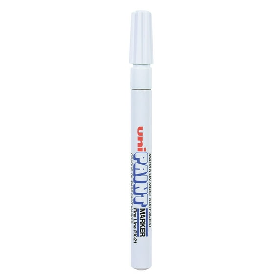 Uni-ball Permanent Marker Fine Bullet Tip White 63713