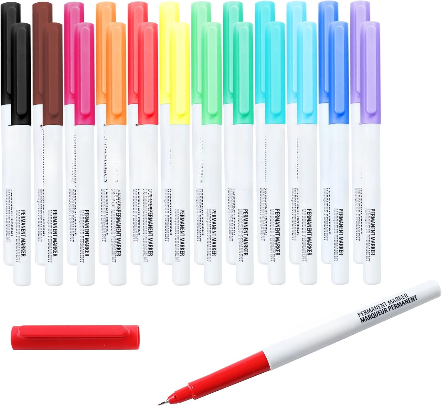 Permanent Markers for Drawing, Writing and Doodling, Ultra Fine Tip ...
