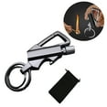 thumbnail image 1 of Permanent Match Infinity Lighter, 2025 New Keychain Lighter, Reusable Waterproof Key Chain Light-er Match, with Multitool Bottle Opener, Strike Anywhere, for Outdoor Camping (Black), 1 of 7
