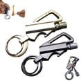 thumbnail image 1 of Permanent Match Infinity Lighter, Keychain Lighter Match Strike with Multitool Keychain Bottle Opener, Waterproof Windproof Reusable Matchstick Fire Starter for Camping, Outdoor Use(Black+Gold), 1 of 7