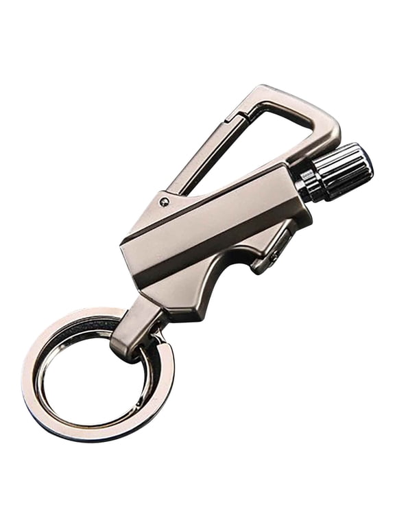 Permanent Match Infinity Lighter,Metal Matches Keychain with Multitool Bottle Opener, Reusable Matchstick Strike Lighter, Windproof Survival Camping Gear, Butane Gas Free