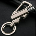 thumbnail image 1 of Permanent Match Infinity Lighter with Multitool Keychain Bottle Opener,Emergency Survival Waterproof Keychain Lighter for Camping,Reusable Waterproof Match Strike Anywhere-Sliver, 1 of 8