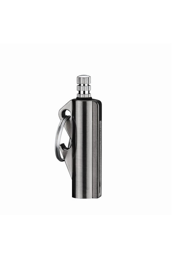 Permanent Match Infinity Lighter, Multitool Keychain Bottle Opener for Men, Reusable Waterproof Metal Match Strike Anywhere, Forever Flint Fire Starter