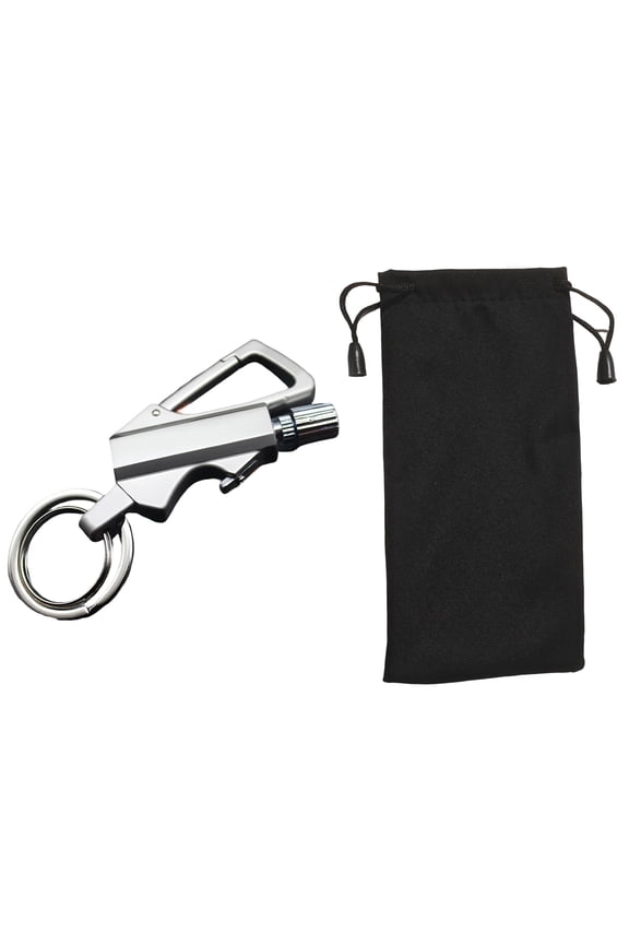 Permanent Match Infinity Lighter, Waterproof Keychain Lighter Match Strike, Reusable Key Chain Lighters with Bottle Opener