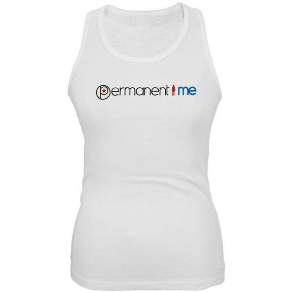 Permanent Me - Logo Juniors Tank Top - Medium