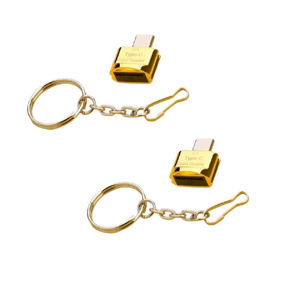 Permanent Metal Mixture USB Type CREATE Card Reader Keyholde Plan Rapid Data Transfer For Mobile Devices