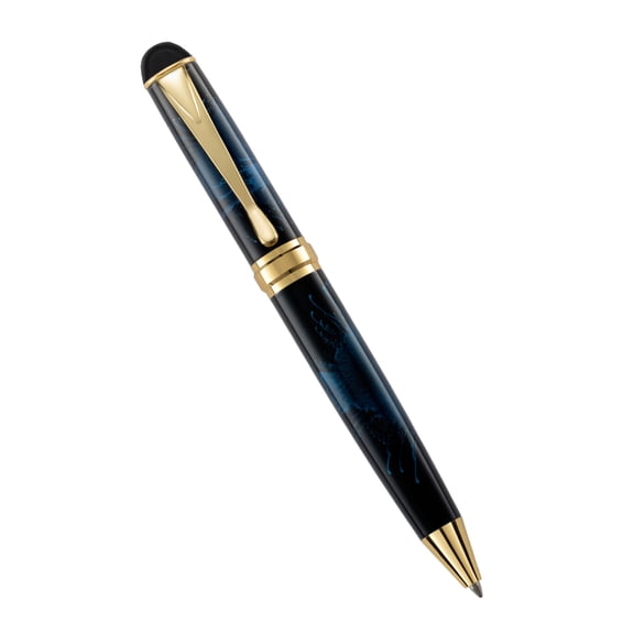 Permanent Metal Office Ballpoint, Whirling Mechanism Writing Pen Smooth Cream Writing