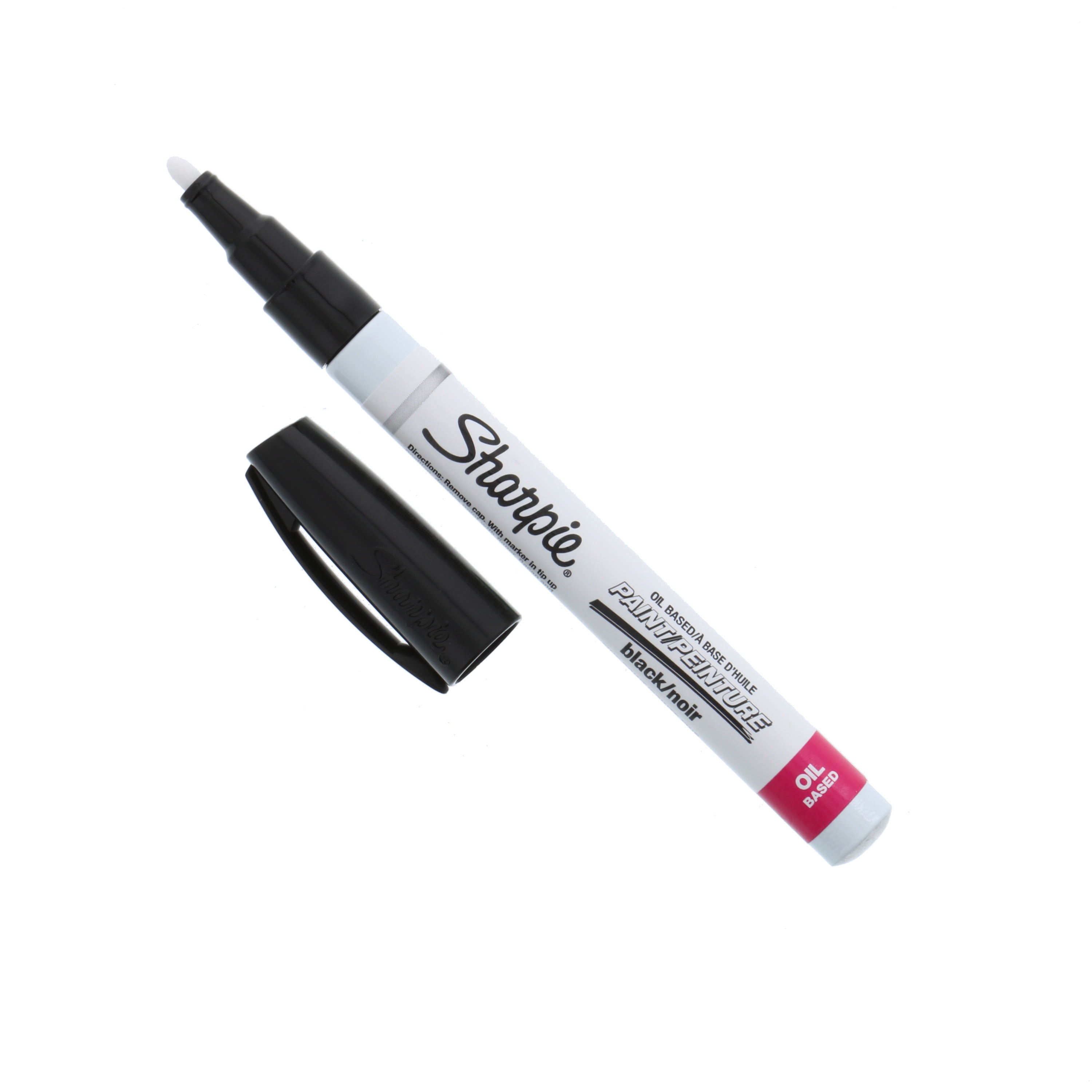 Permanent Paint Marker, Fine Bullet Tip, Black Permanent Paint Marker, Fine Bullet Tip, Black
